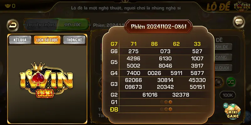 Chơi Lô Đề Siêu Tốc Tại iwin Để Nhận Những Phần Thưởng Lớn 3 Theo Dõi Xu Hướng Thống Kê