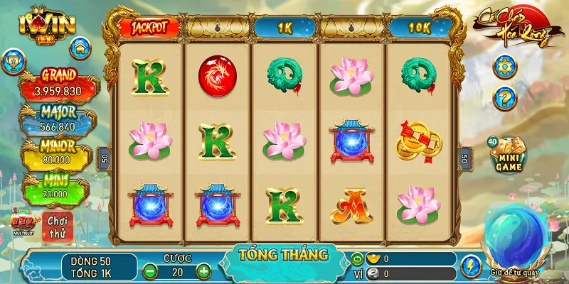 Chơi Game Slot Cá Chép Hóa Rồng Tại iwin Đầy Hấp Dẫn 2 Thiết Kế Đồ Họa Và Âm Thanh