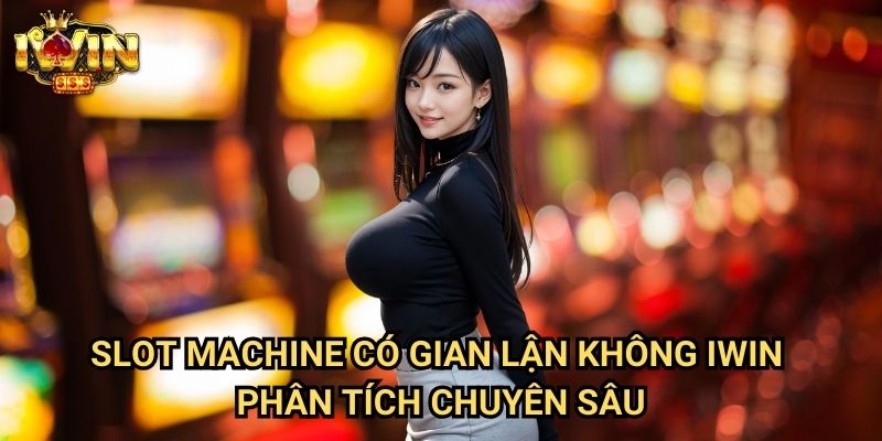 Slot machine có gian lận không Iwin: Phân tích tính công bằng của game quay hũ 3 Slot machine có gian lận không Iwin - Phân tích chuyên sâu